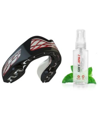 Капа SafeJawz NITRO Triple Layer Shock Cage с футляром и спреем