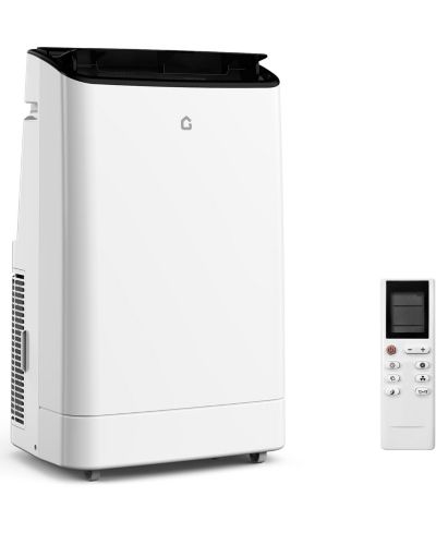 Портативный кондиционер gaomon 15,000 BTU, бесшумный, на 850 кв. футов, с режимом осушителя и комплектом для установки на окно
