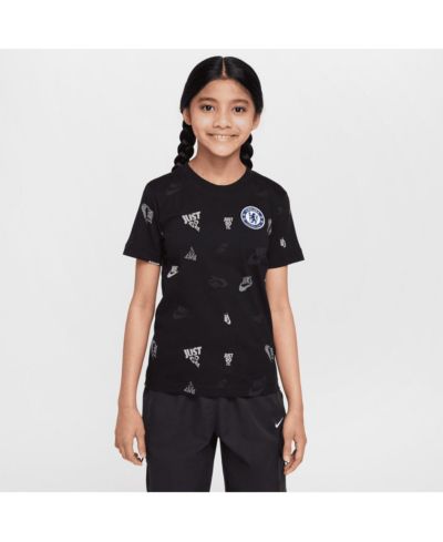 Детская футболка Nike Chelsea Just Do It Crest, цвет Black