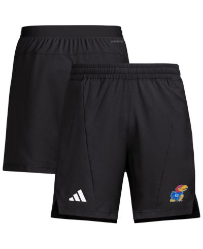 Мужские спортивные шорты Adidas Black Kansas Jayhawks