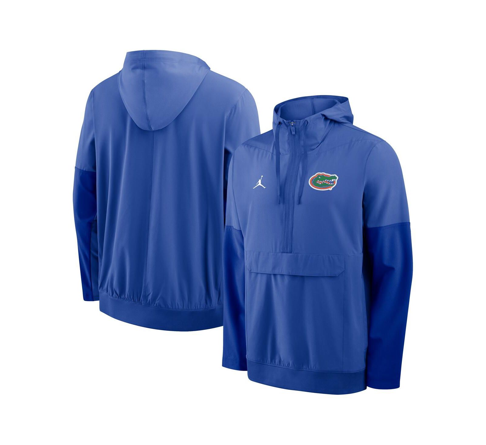 Nike Men's Royal Florida Gators Anorak Half-Zip Hoodie Jacket