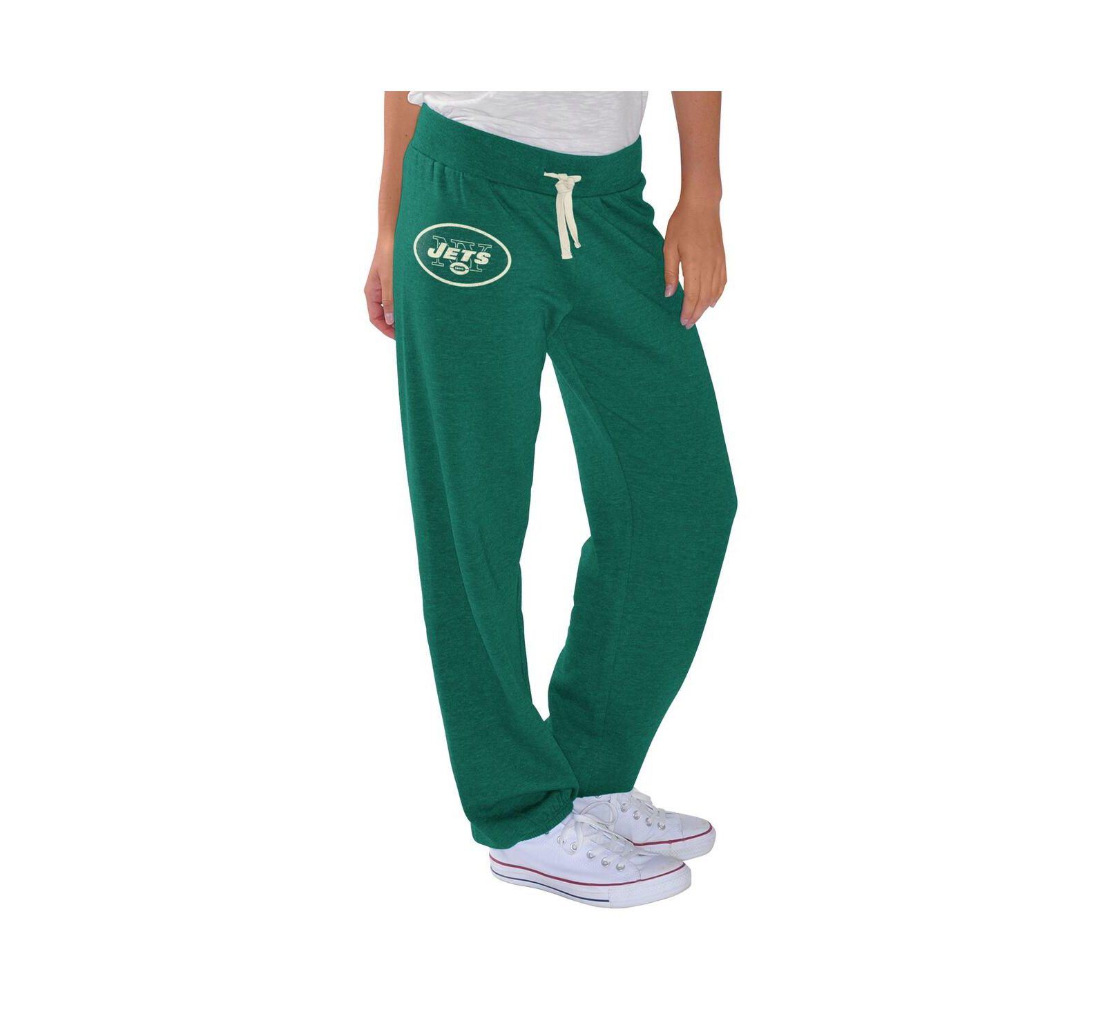 Женские флисовые брюки G-III 4Her by Carl Banks Green New York Jets Scrimmage