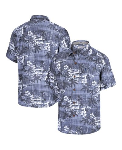 Tommy Bahama Мужская темно-синяя рубашка Dallas Cowboys Coconut Point Isla Palmetta Camp Button-Up
