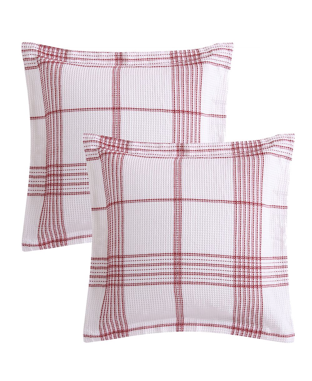 Levtex Home комплект из 2 наволочек Waffle Plaid, European