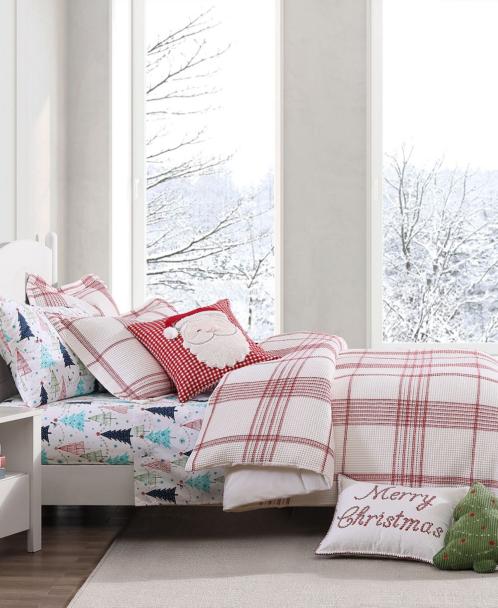 Levtex Home комплект из 2 предметов в клетку вафля, Twin