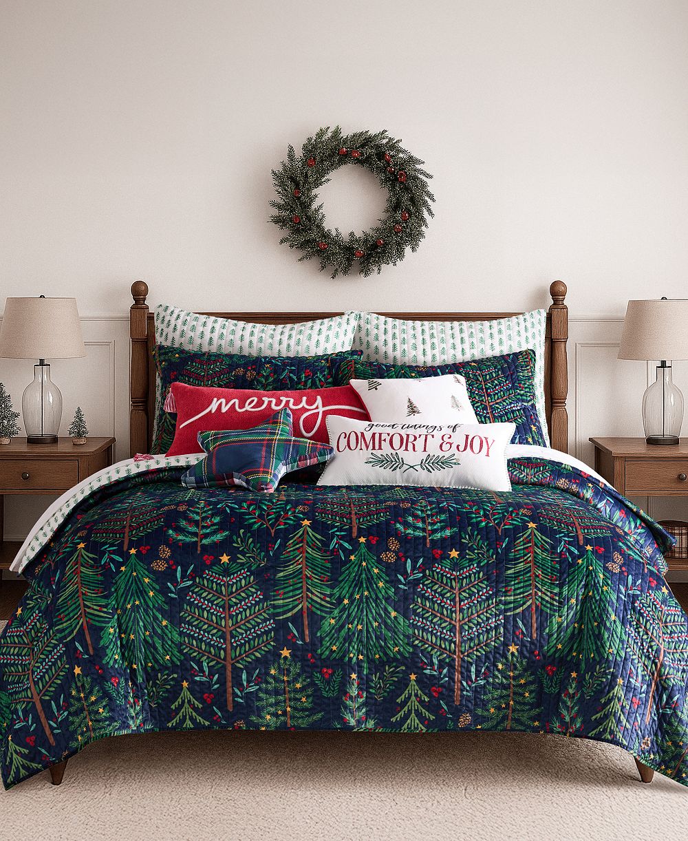 Levtex Home реверсивное стеганое одеяло Woodsy Wonder, Full/Queen