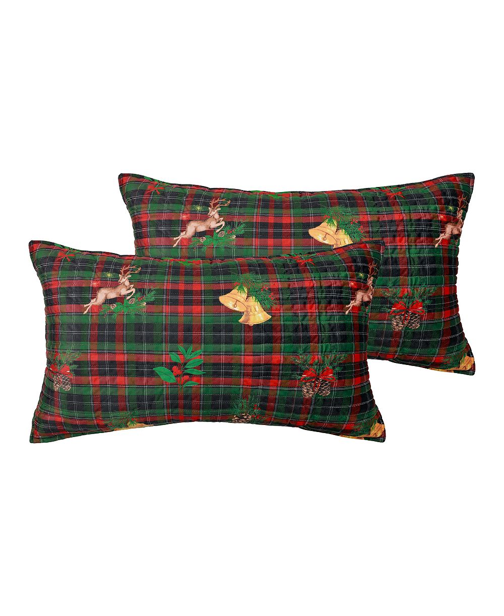 Levtex Home набор из 2 наволочек Merry Tartan, King