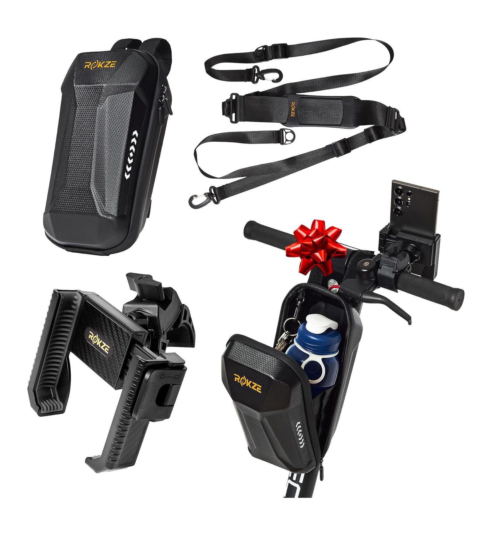 Набор для электросамоката Urbanmax E-Scooter Kit: 3L Waterproof EVA Storage Bag, Phone Holder & 90" Strap