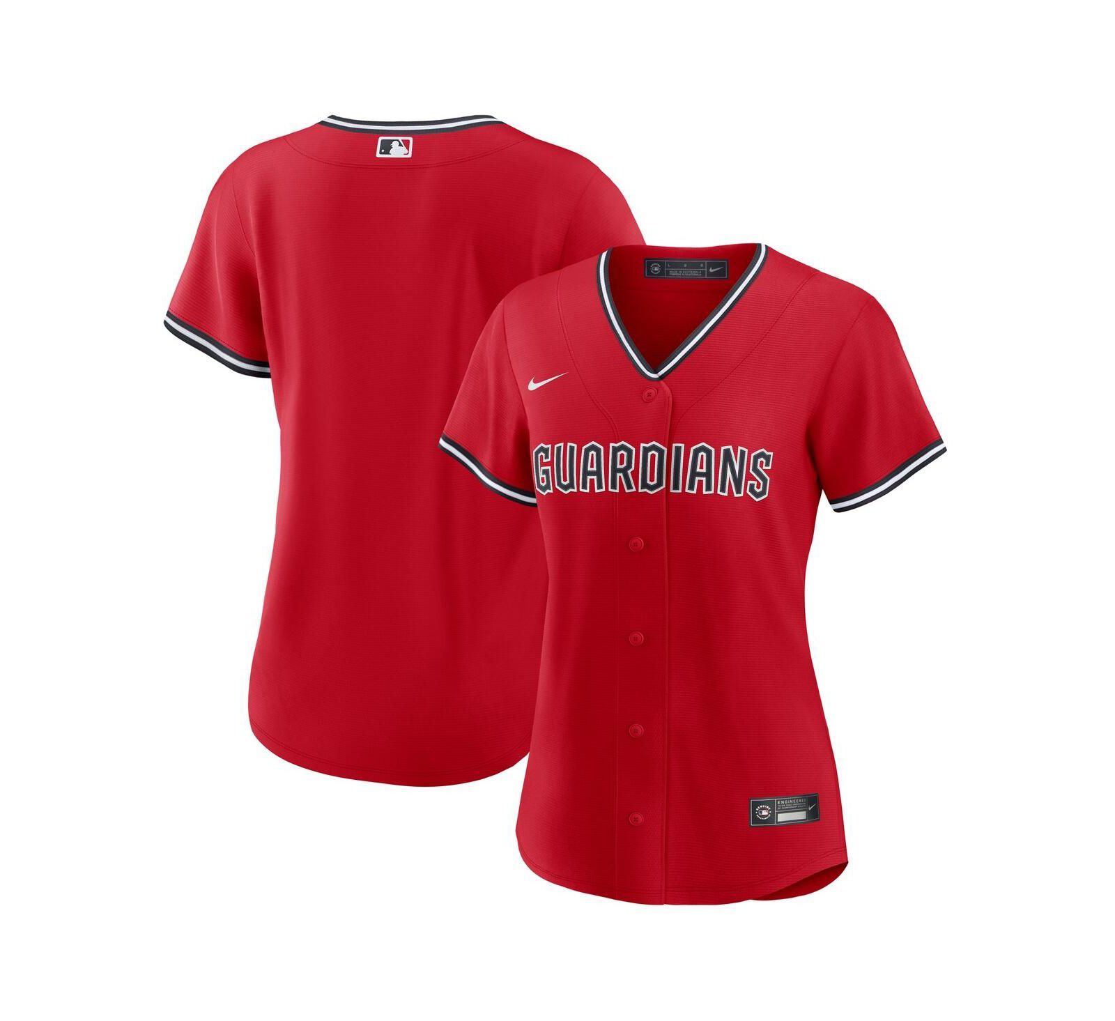 Джерси Nike Women's Red Cleveland Guardians Alternate 2 Replica