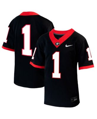 Nike Детская черная реплика джерси Georgia Bulldogs Untouchable для футбола