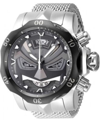 Мужские часы Invicta 48169 Venom Quartz Multifunction Black, Gunmetal Dial