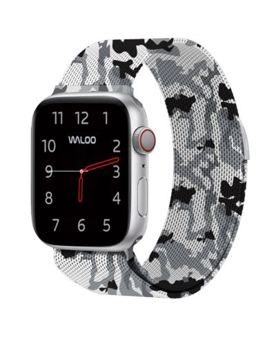 Waloo Camo Magnetic Mesh Replacement Band for Apple Watch