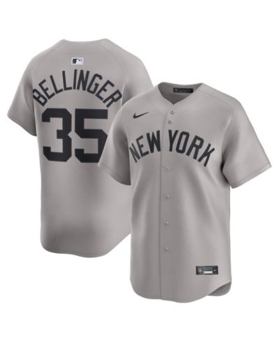 Мужская джерси Nike Cody Bellinger Gray New York Yankees Road Limited Player