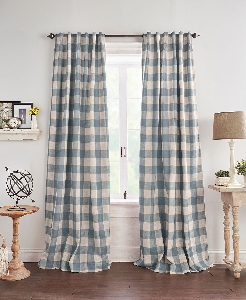 Штора Threadmade Grainger Buffalo Check Blackout
