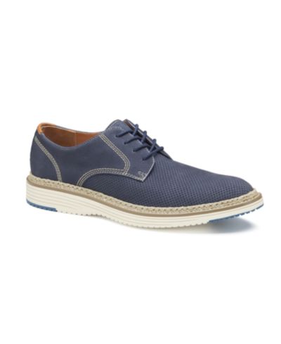 Johnston & Murphy Men's Upton Perfed Plain Toe Shoe