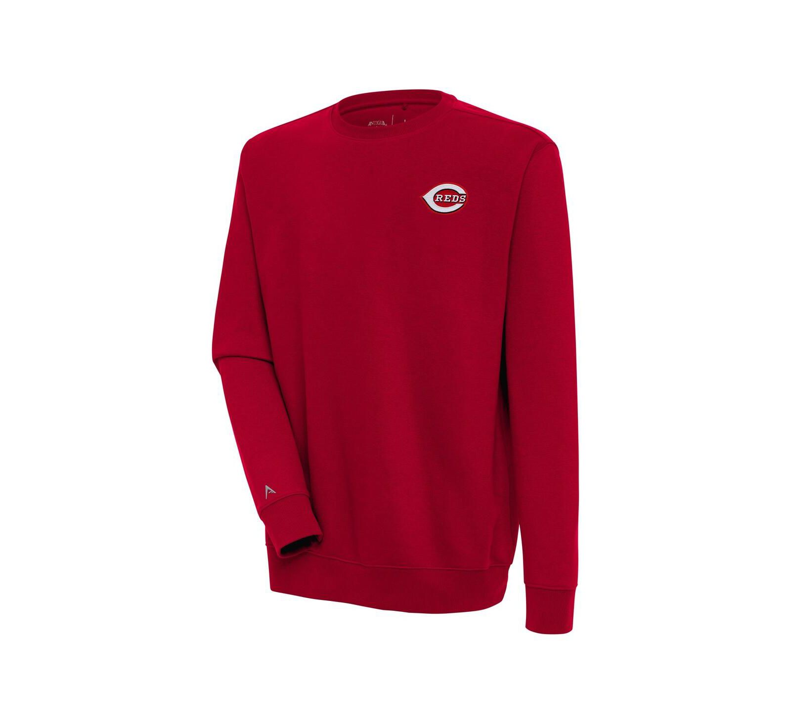 Мужская толстовка Antigua Cincinnati Reds Victory Pullover