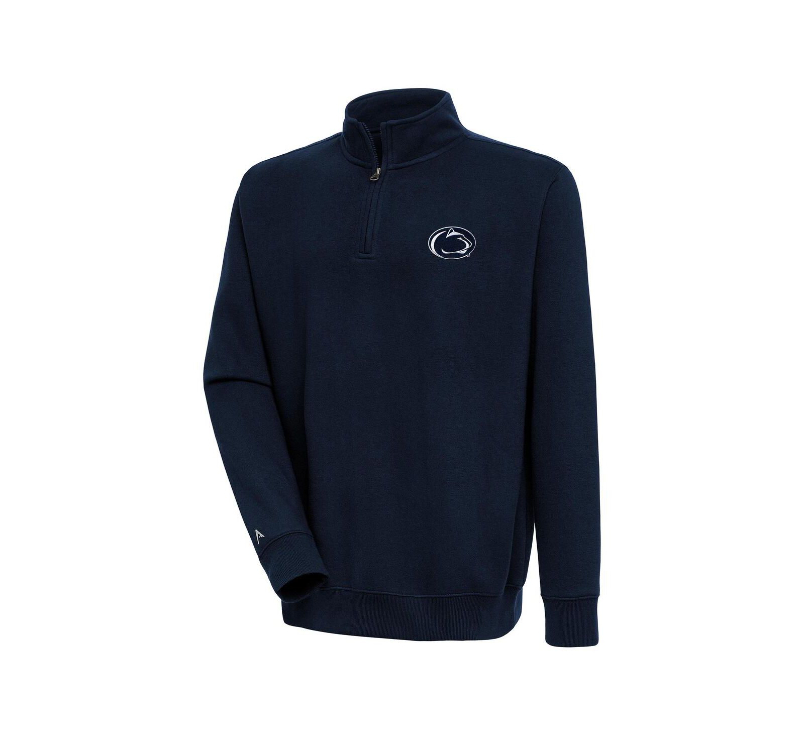 Antigua Men's Navy Penn State Nittany Lions Victory Quarter-Zip Pullover Sweatshirt