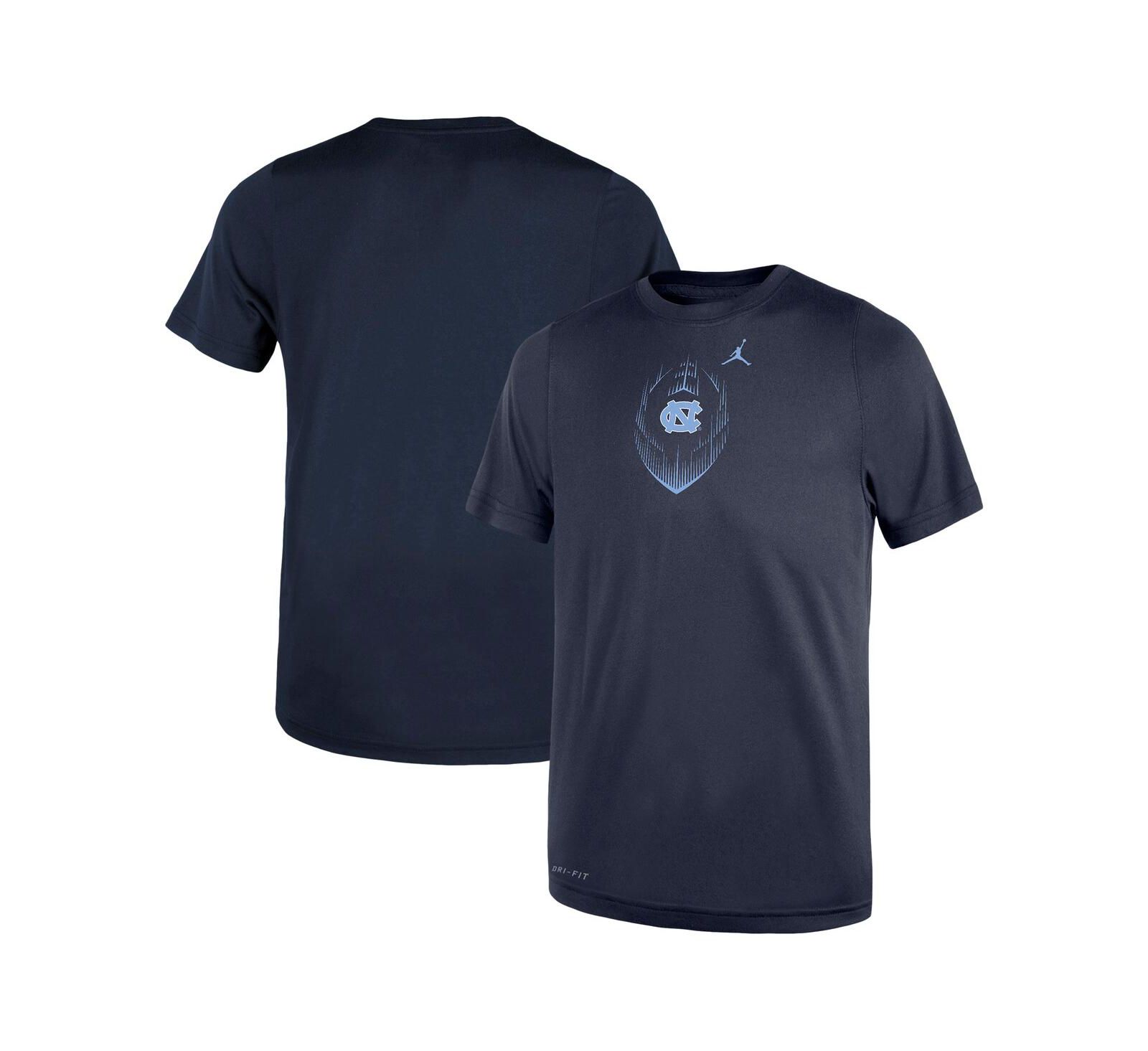 Детская футболка Jordan Toddler Navy North Carolina Tar Heels Legend Football Performance