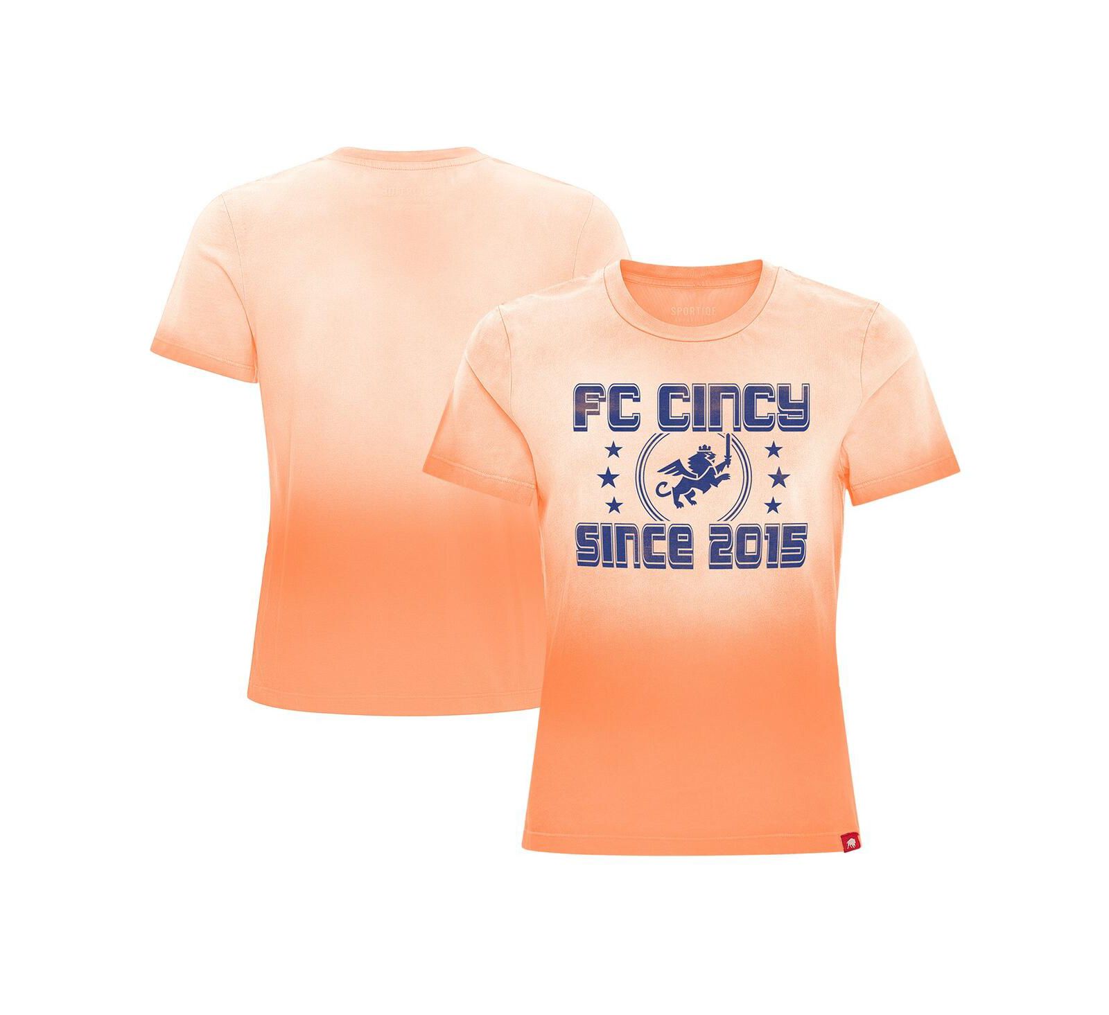 Sportiqe Women's Orange FC Cincinnati Arcadia T-Shirt