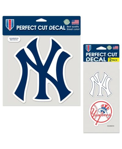 Набор из 2 наклеек Wincraft New York Yankees Perfect Cut Decal