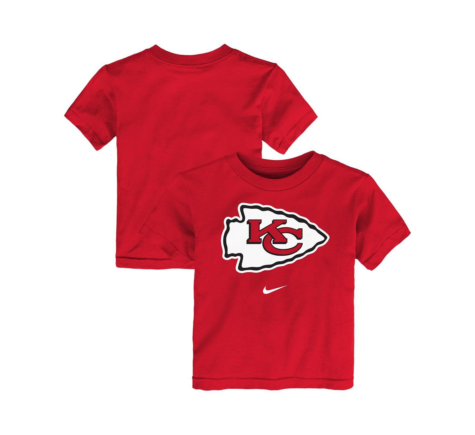Детская футболка Nike Performance с логотипом Kansas City Chiefs красная