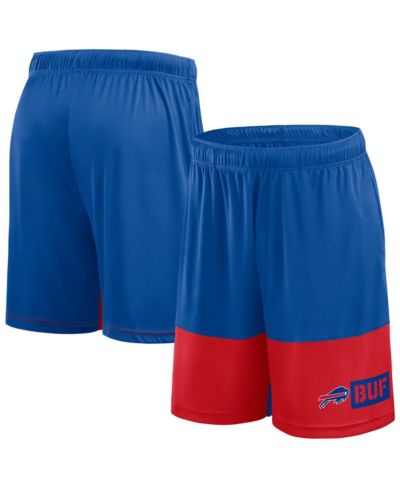 Мужские шорты Fanatics Royal/Red Buffalo Bills Big & Tall Best of the Best Performance