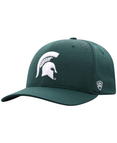 Мужская кепка Top of the World Michigan State Spartans Reflex 2.0 Flex, зеленая