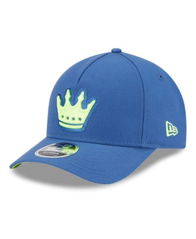 New Era Men's Blue Charlotte FC 2025 Jersey Hook 9FORTY M-Crown Adjustable Hat
