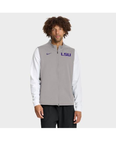 Мужская спортивная жилетка Nike LSU Tigers Primetime Victory, серая