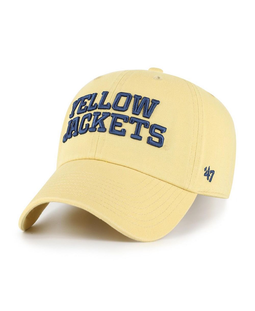 '47 Brand Men's Light Gold Georgia Tech Yellow Jackets Clean Up Adjustable Hat