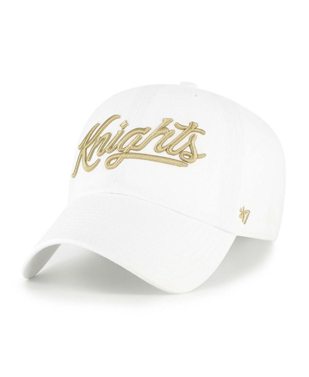 Мужская регулируемая кепка '47 Brand White UCF Knights Clean Up