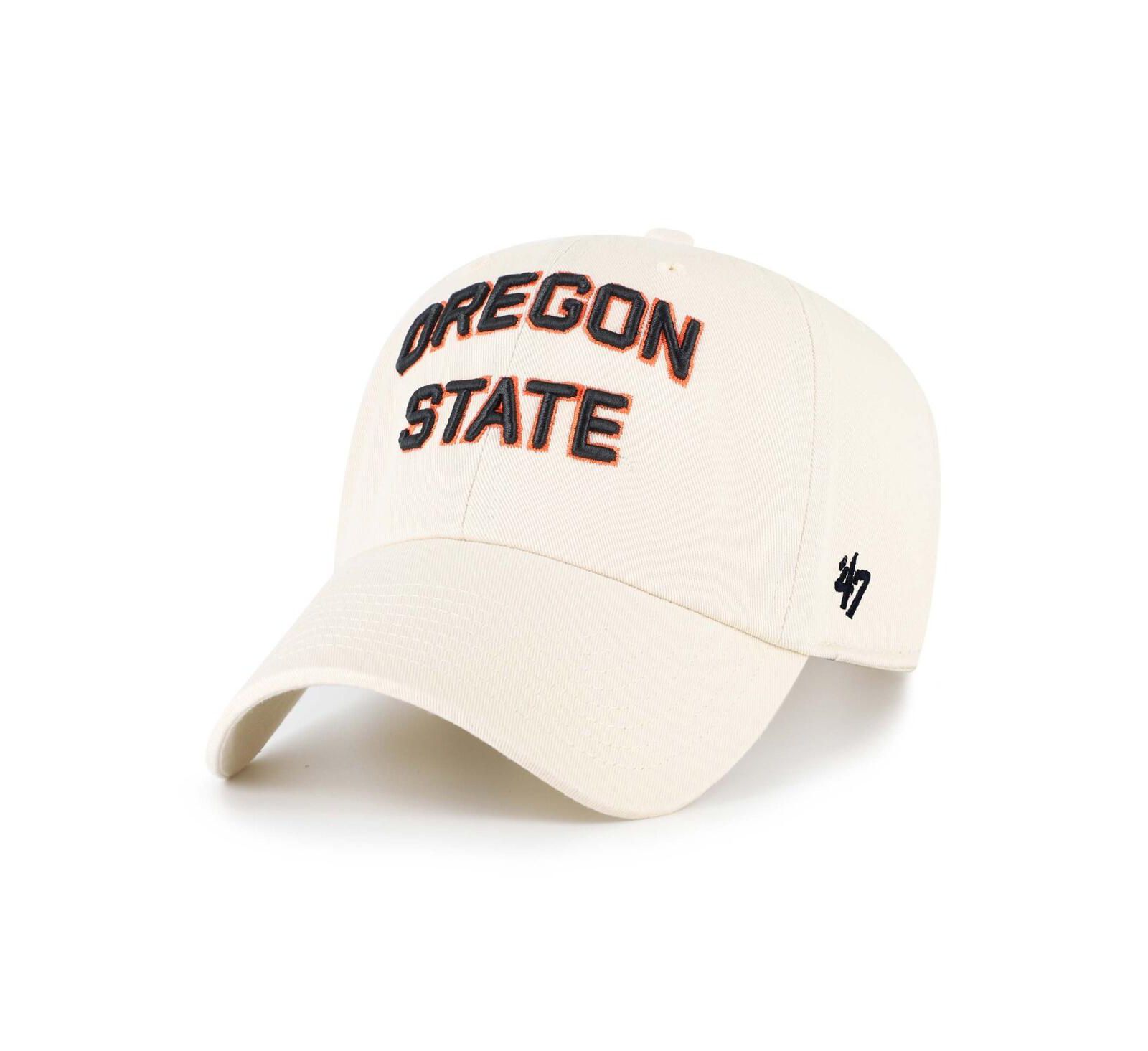 Мужская бейсболка '47 Brand Oregon State Beavers Vault Clean Up