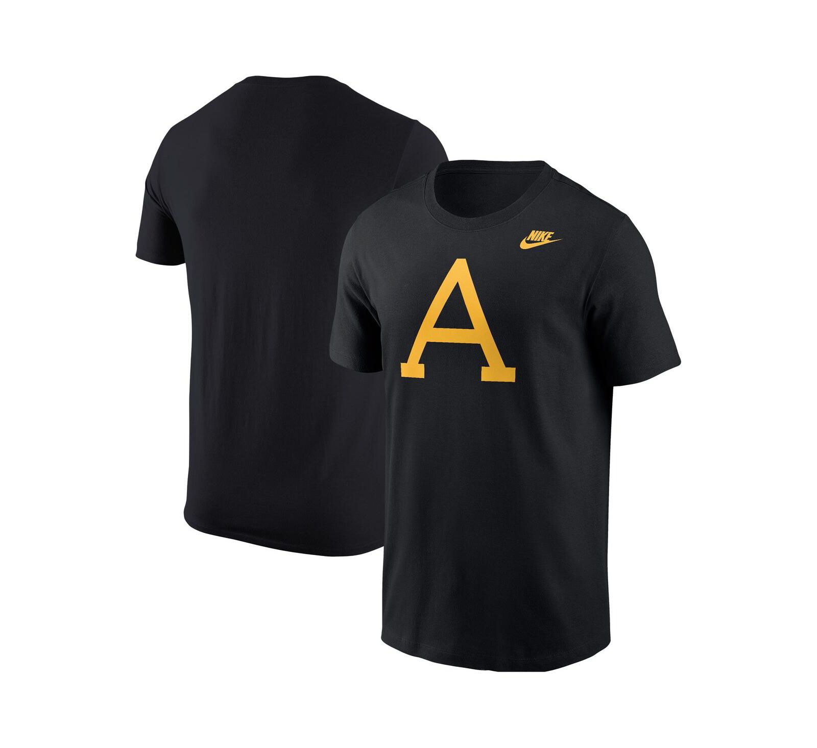Nike Men's Black Army Black Knights A Logo West Point Classic Collection T-Shirt