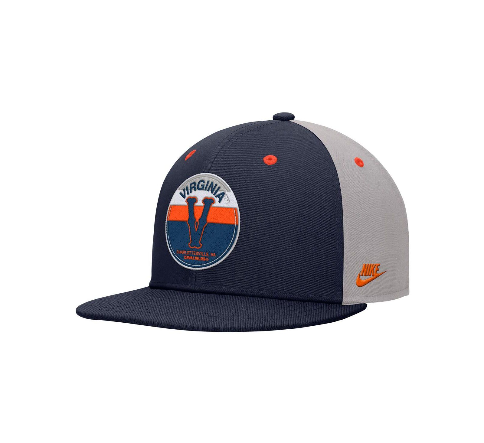 Мужская кепка Nike Navy Virginia Cavaliers Vintage Patch Snapback Hat