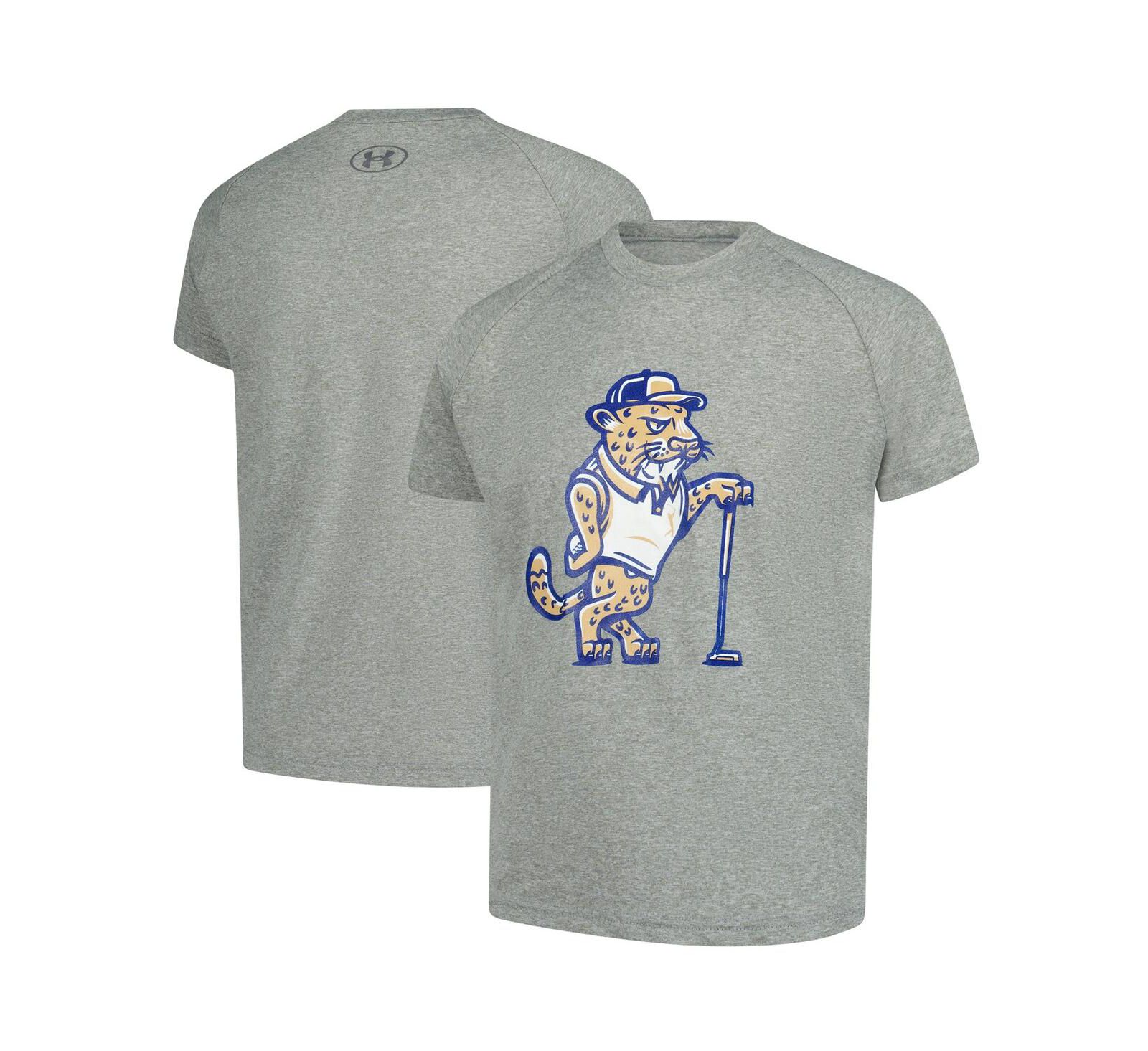 Футболка Under Armour Big Boys and Girls Heather Gray THE PLAYERS Raglan Tech