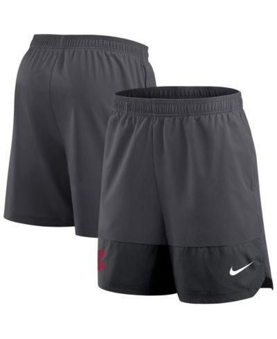 Мужские спортивные шорты Nike Anthracite Washington State Cougars 2025 Sideline Performance