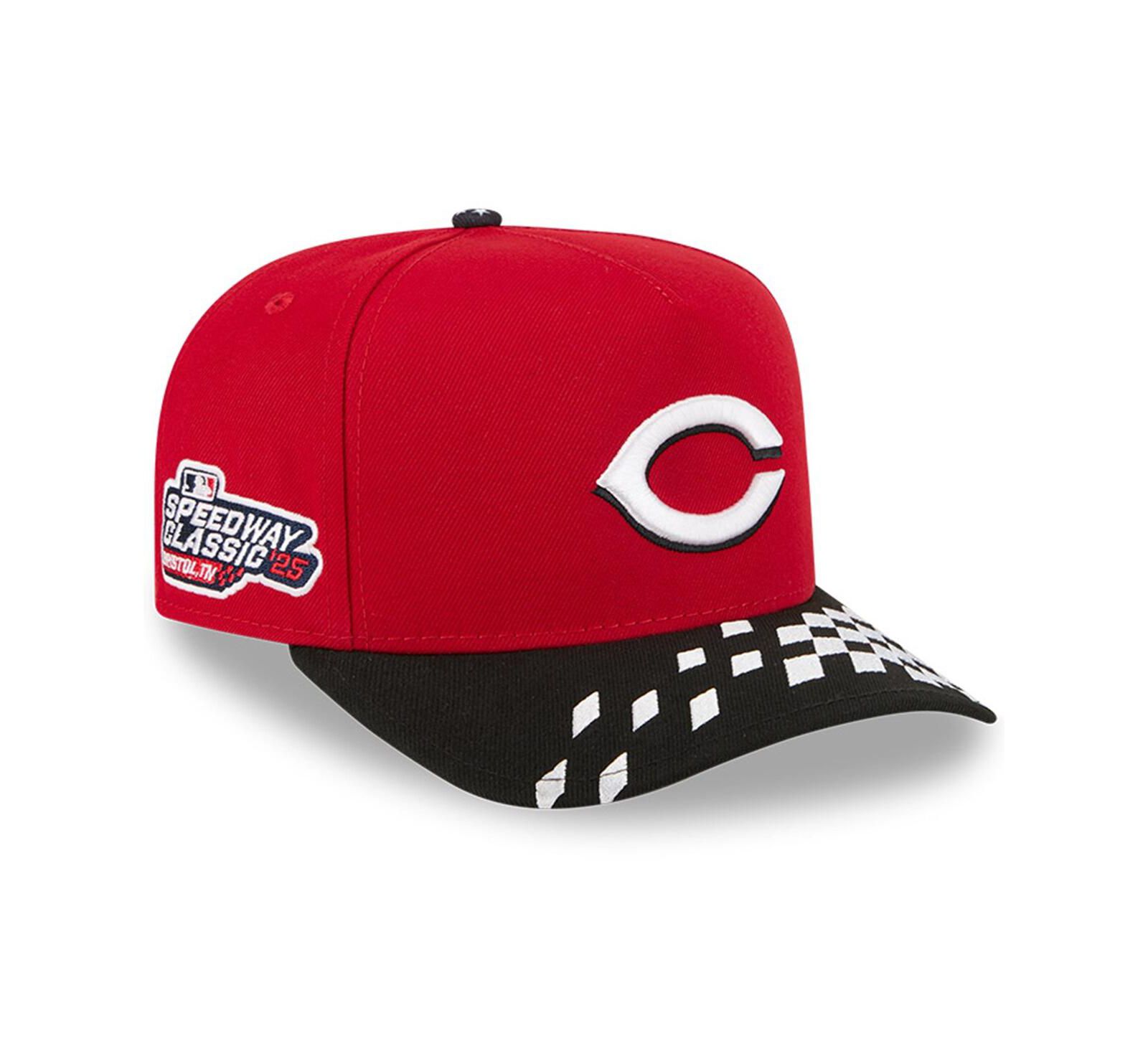 Мужская кепка New Era Cincinnati Reds 2025 MLB Speedway Classic A-Frame 59FIFTY