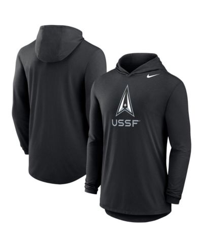 Мужское лонгслив-худи Nike Black Air Force Falcons Space Force Rivalry
