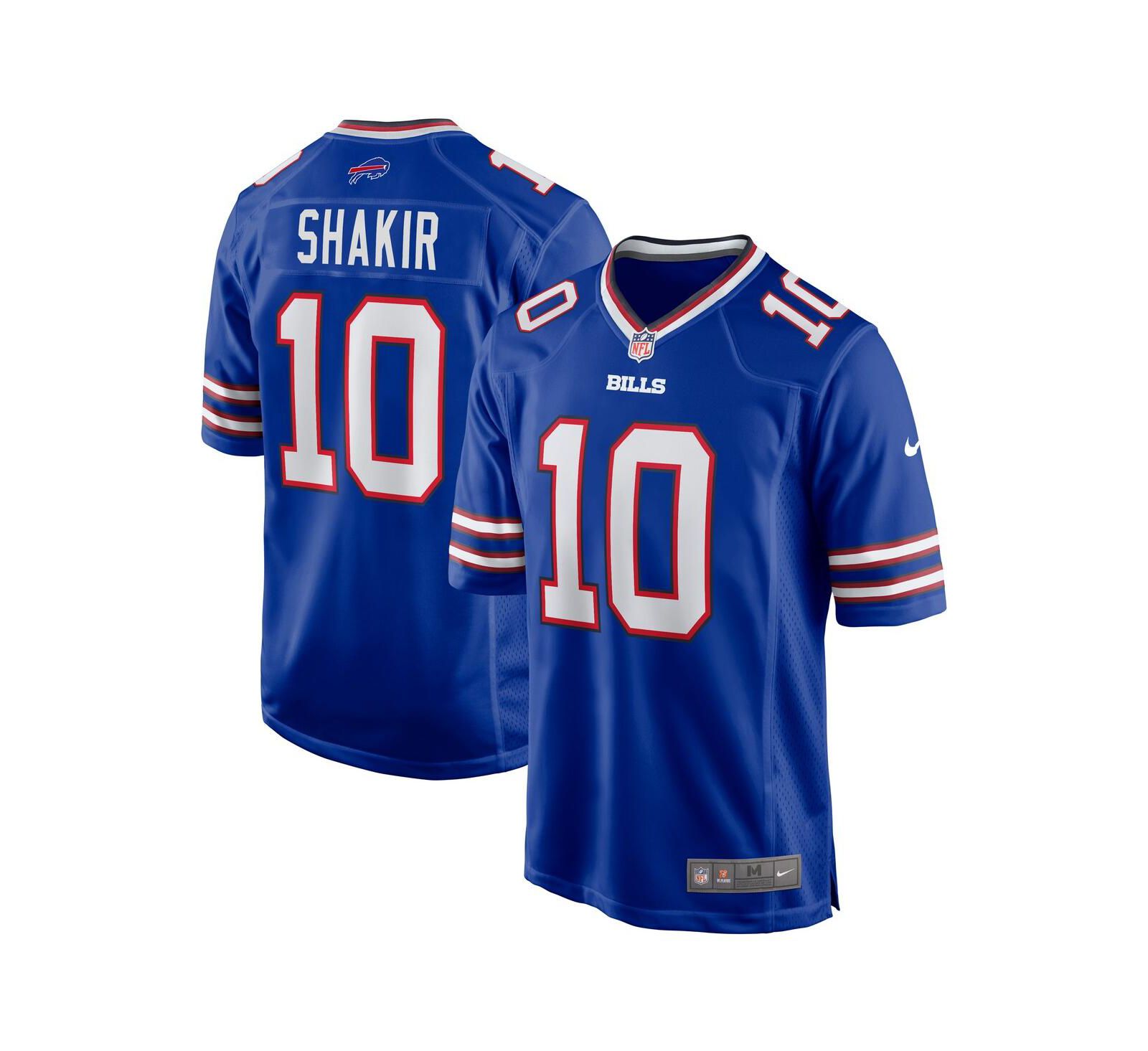 Nike Men's Khalil Shakir Royal Buffalo Bills Game Jersey