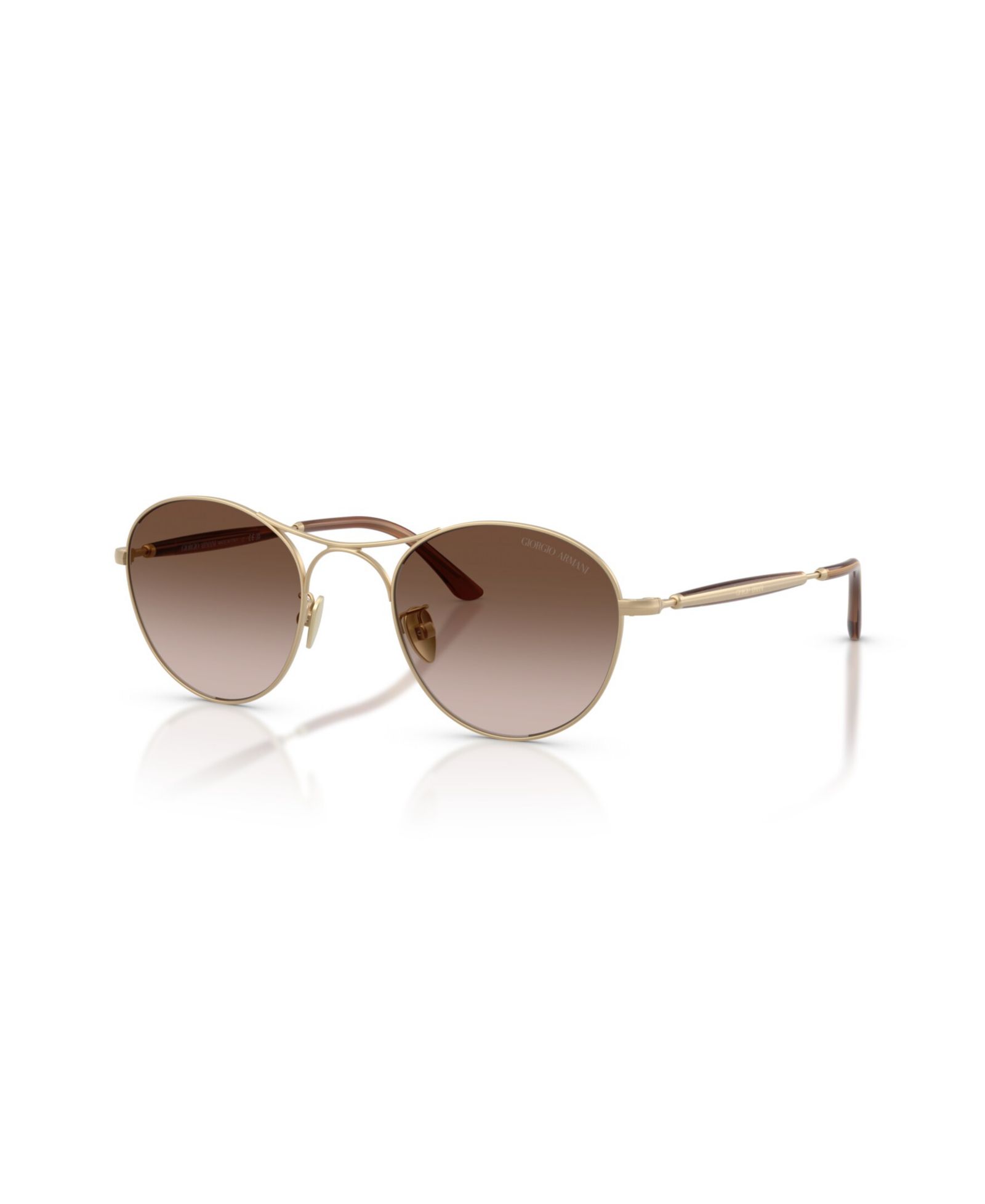 Giorgio Armani Мужские круглые солнцезащитные очки, AR6177