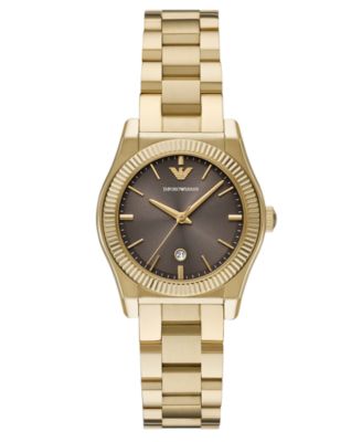 Часы Emporio Armani Gold-Tone Stainless Steel Bracelet 32mm, Женские