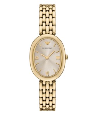 Часы Emporio Armani Women's Gold-Tone Stainless Steel Bracelet 34mm