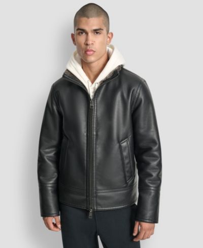 Мужская куртка DKNY Faux Pebble Shearling