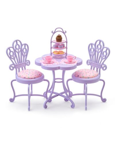 Journey Girls Glam Tea Party Cafe 22-Piece Doll Accessory Set, Ages 6+