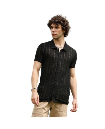Мужская рубашка Campus Sutra Spear-Knit Slim-Fit