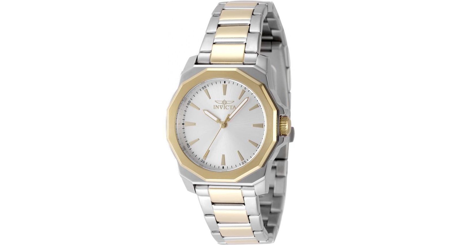 Invicta Women's 49088 Speedway Quartz 3 Hand Silver Dial Watch