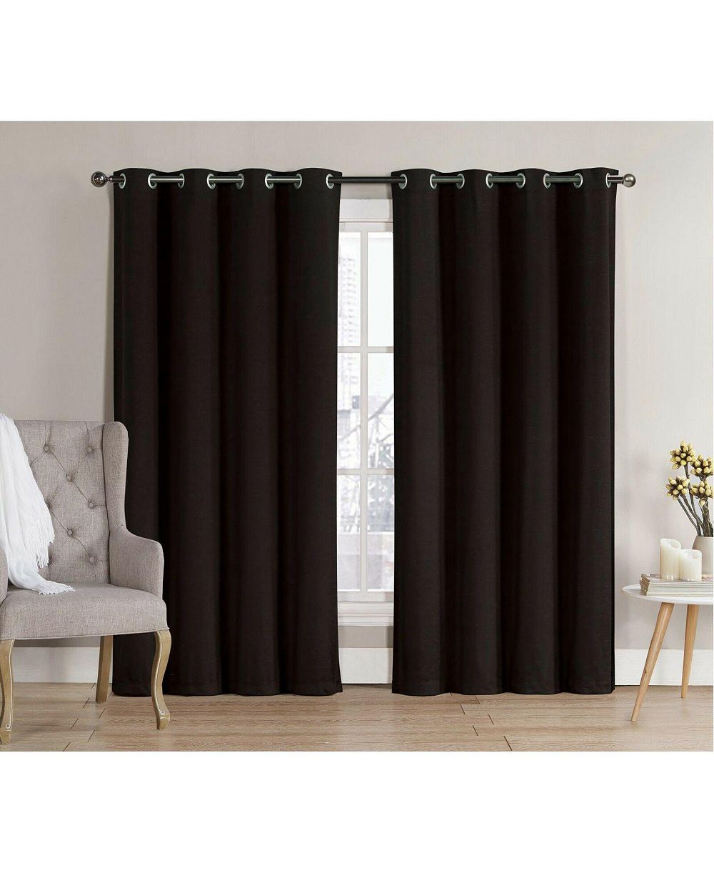 Комплект из 2 штук штор GoodGram Hotel Thermal Grommet, 100% Blackout