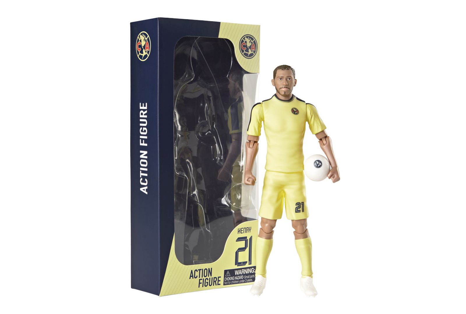 Banbo Toys Sockers Mexico Articulated Soccer 8" Action Figure, Ages 14+