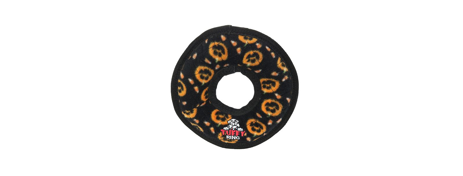 Tuffy Holiday Medium Ring Pumpkin, Dog Toy