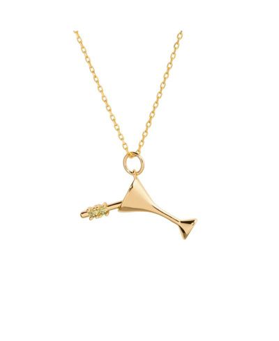 Подвеска Plated Martini Charm